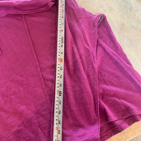 Habitat magenta plum long sleeve cowl neck NEW Medium Cotton - Picture 9 of 10